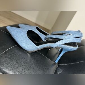 BRAND NEW SHEIN MOTF Denim Blue Heels